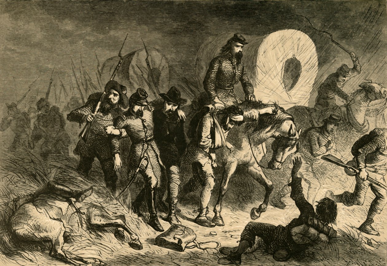 Retiro dos Confederados de Shiloh, 1878. de Albert Bobbett