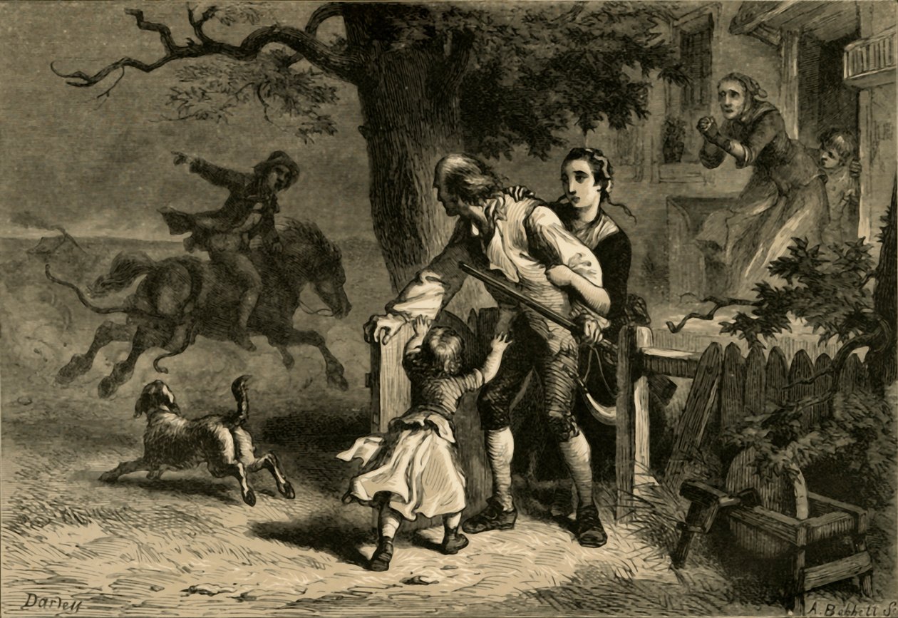 A chamada às armas, 1877. de Albert Bobbett