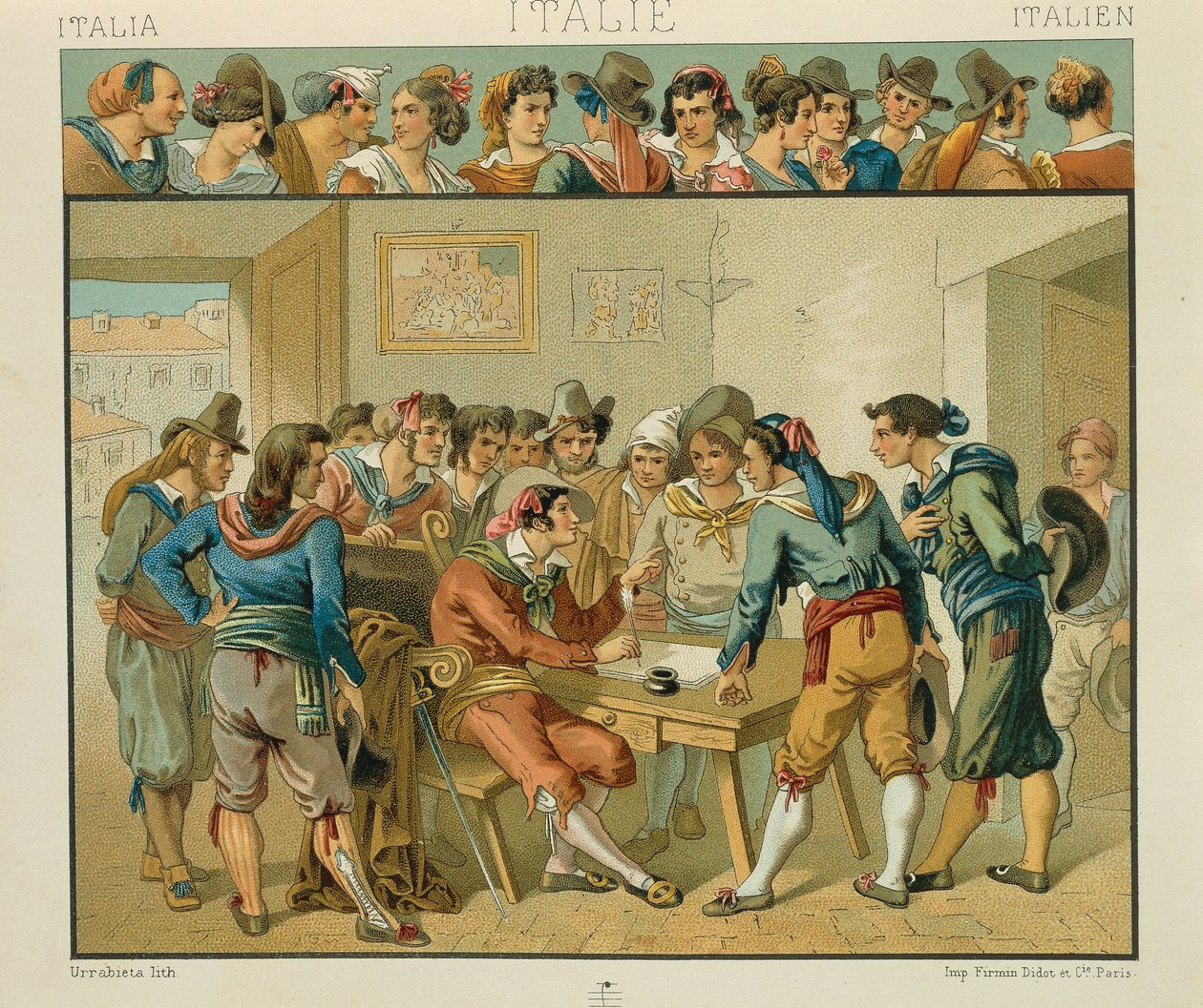 "Le Costume Historique" (A História Completa do Traje) por Auguste Racinet, Volume V de Albert Charles August Racinet