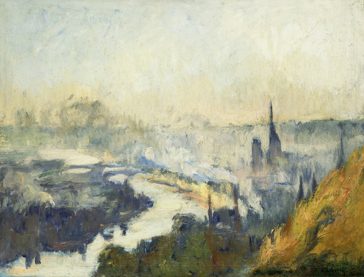 Montanha de Santa Catarina, Rouen de Albert Charles Lebourg
