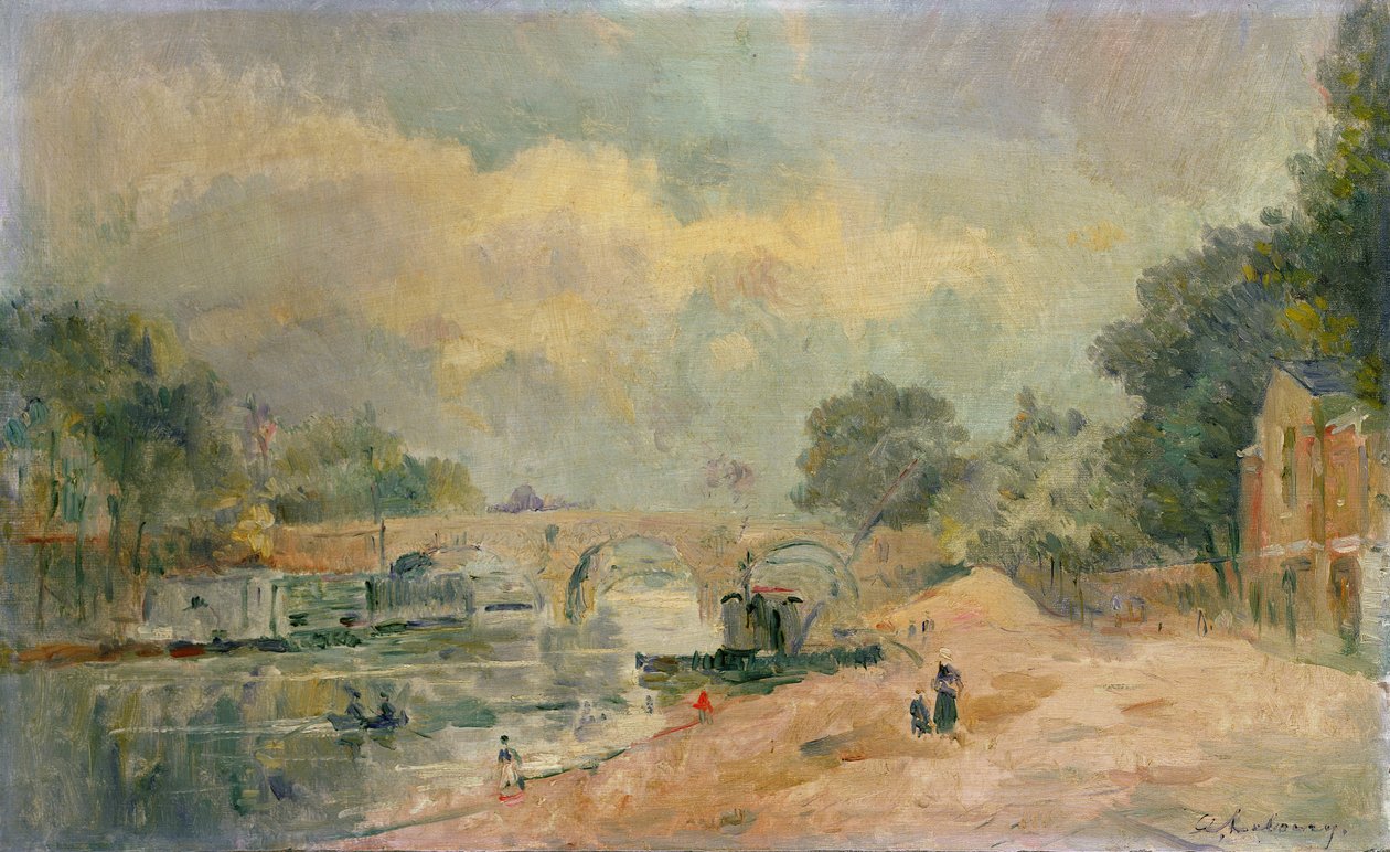 O Pont Marie de Albert Charles Lebourg