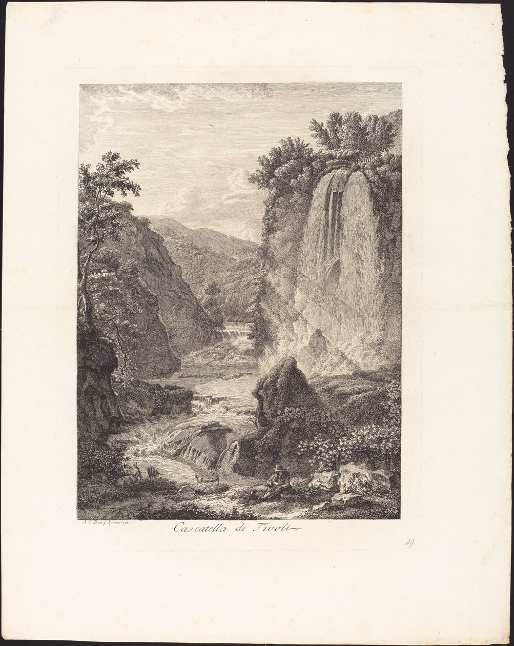 Cachoeira do Tivoli de Albert Christoph Dies