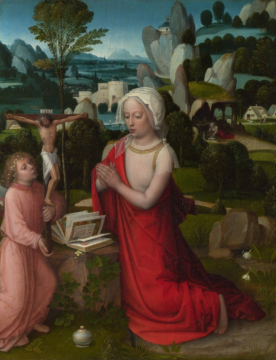 O Magdalen em uma paisagem de Albert Cornelis