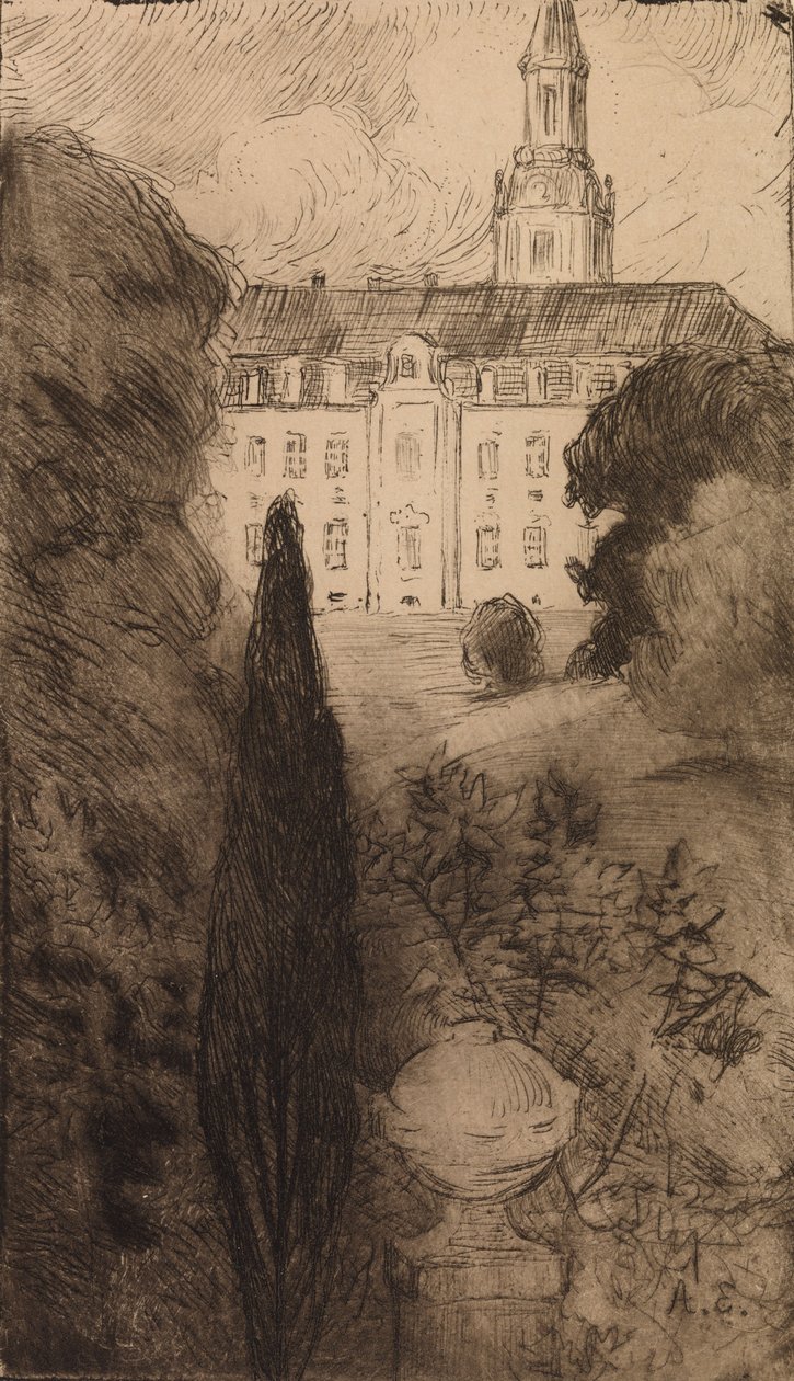 Castelo de Bregentved de Albert Edelfelt