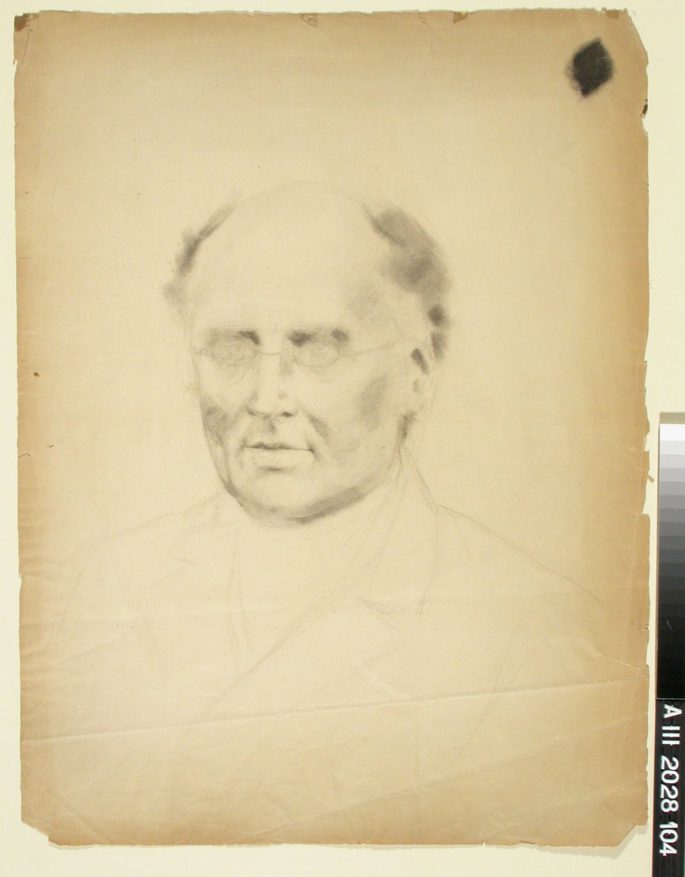 J. L. Runeberg, esboço para um retrato de Albert Edelfelt