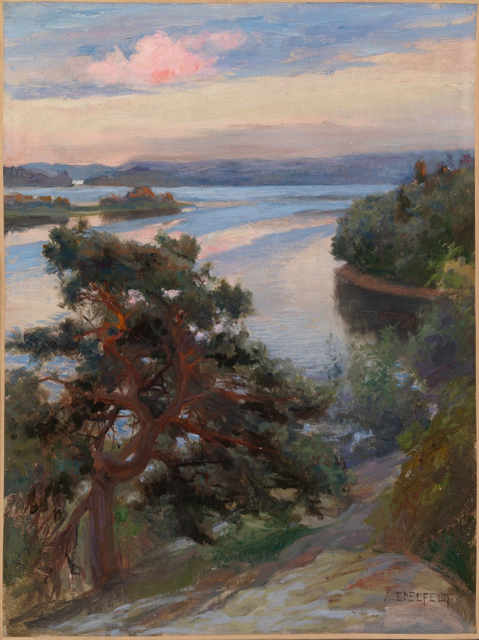 Paisagem de Haikko de Albert Edelfelt