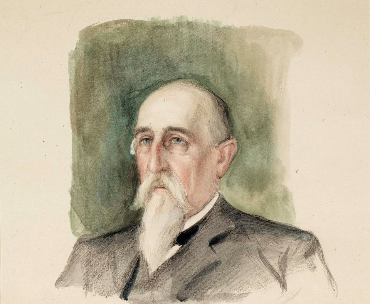 Leo Mechelin, estudo de retrato de Albert Edelfelt