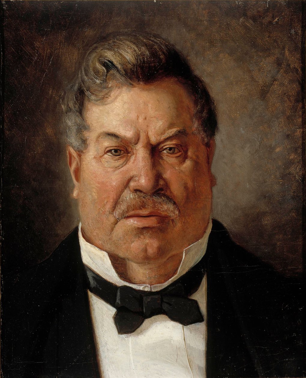Retrato de August Streng de Albert Edelfelt