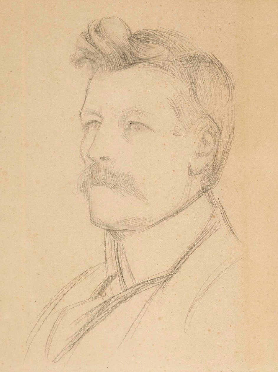 Retrato de Emil Wikström, Diretor de Albert Edelfelt