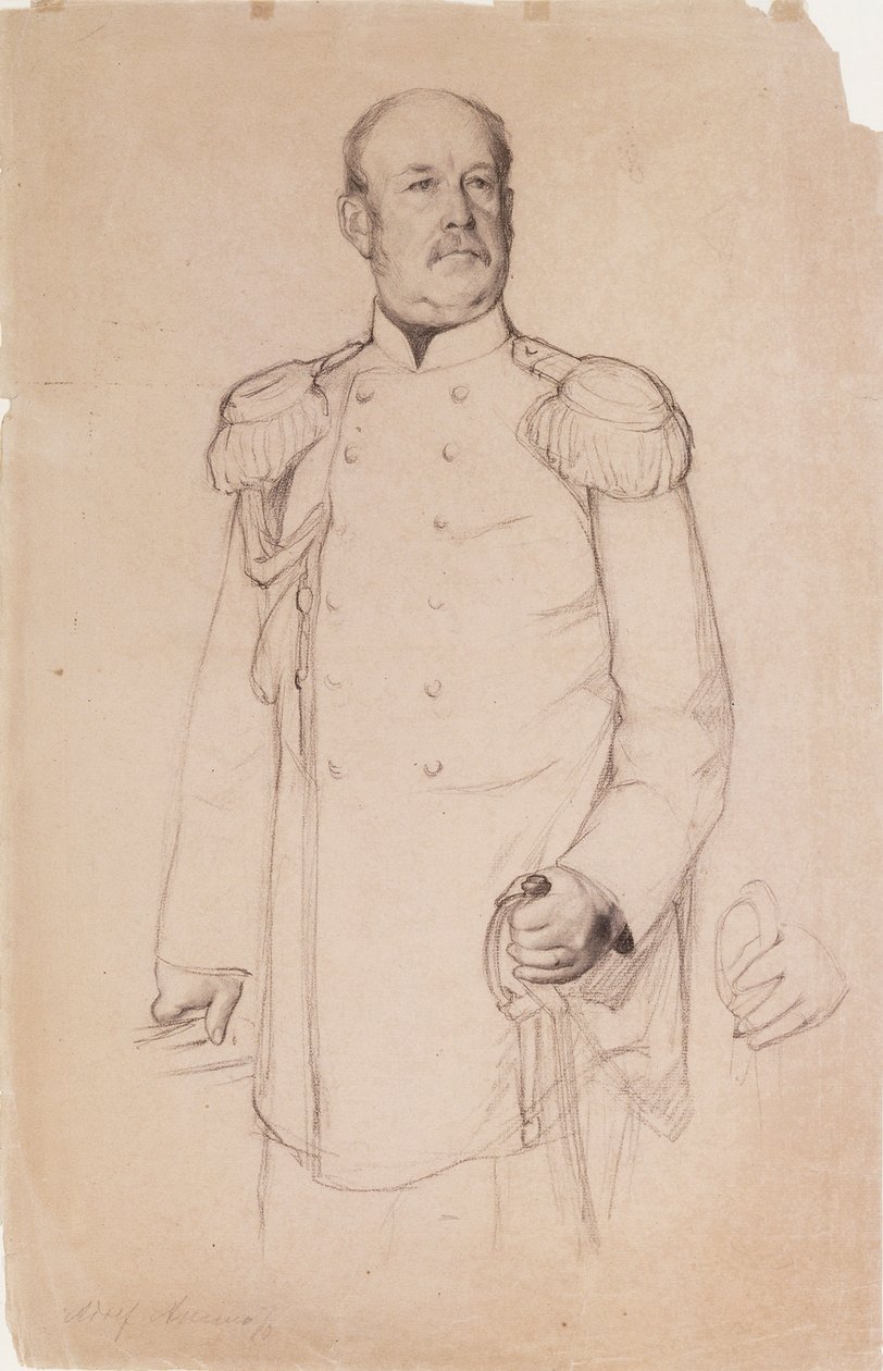 Retrato do General Adolf Aminoff de Albert Edelfelt