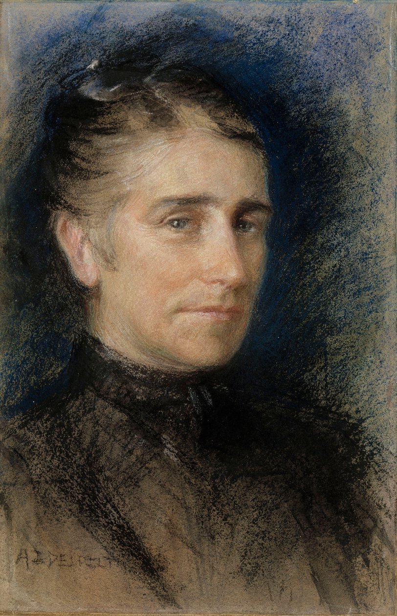 Retrato da Sra. Emilie Krohn de Albert Edelfelt
