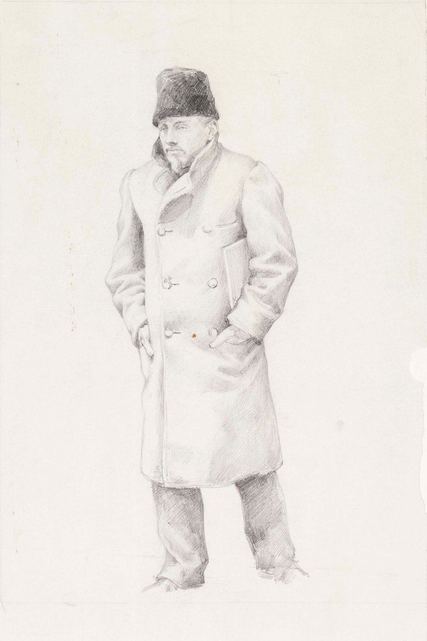 Retrato de um Homem de Albert Edelfelt