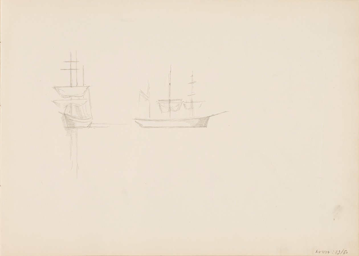 Barcos à vela de Albert Edelfelt