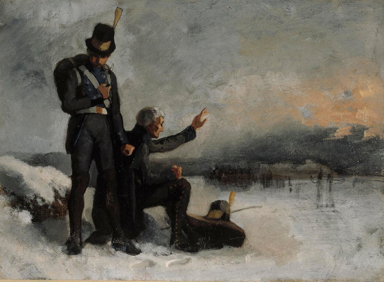 Cena da Guerra da Finlândia de Albert Edelfelt