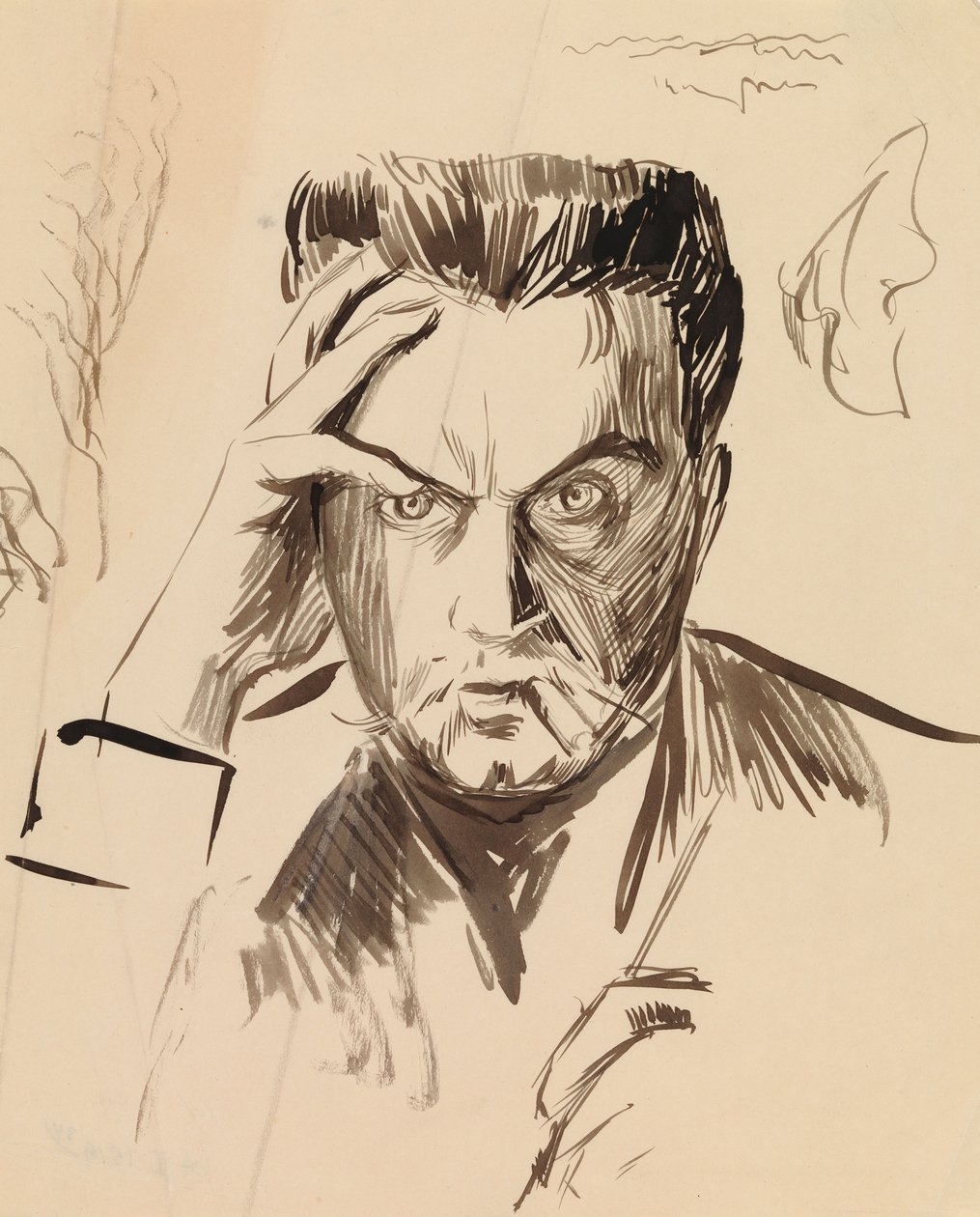 Auto-retrato de Albert Edelfelt