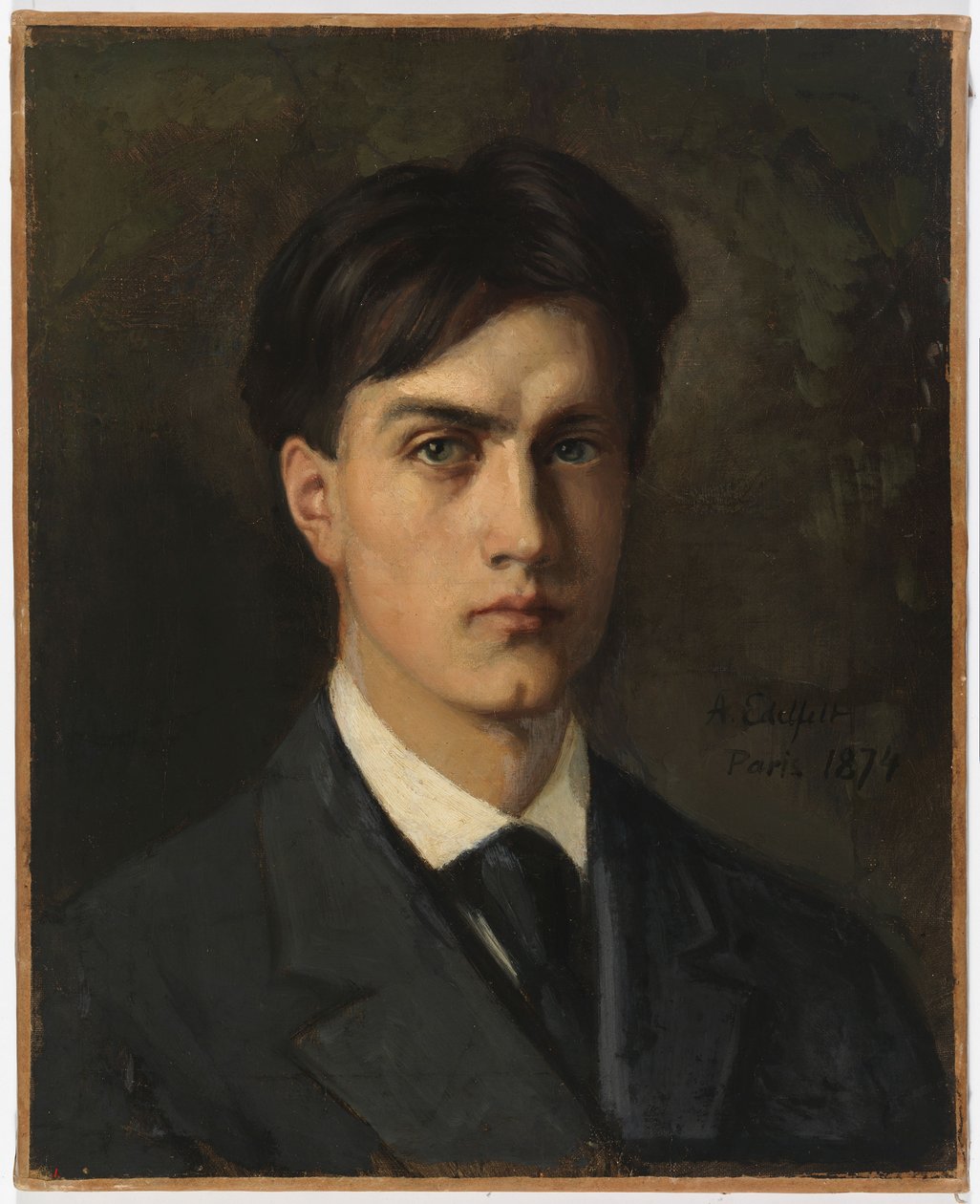 Autorretrato de Albert Edelfelt