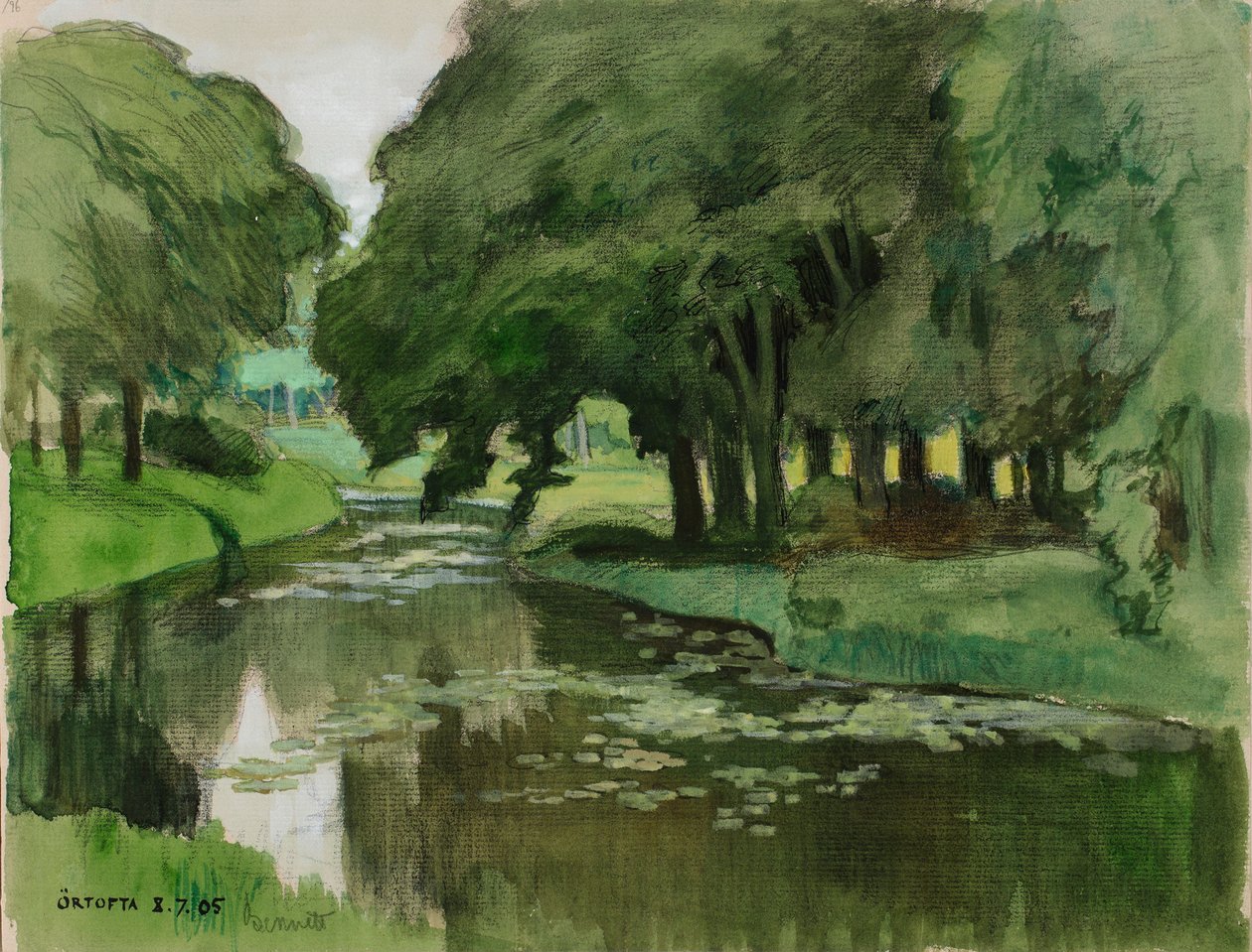 Caderno de esboços de Albert Edelfelt