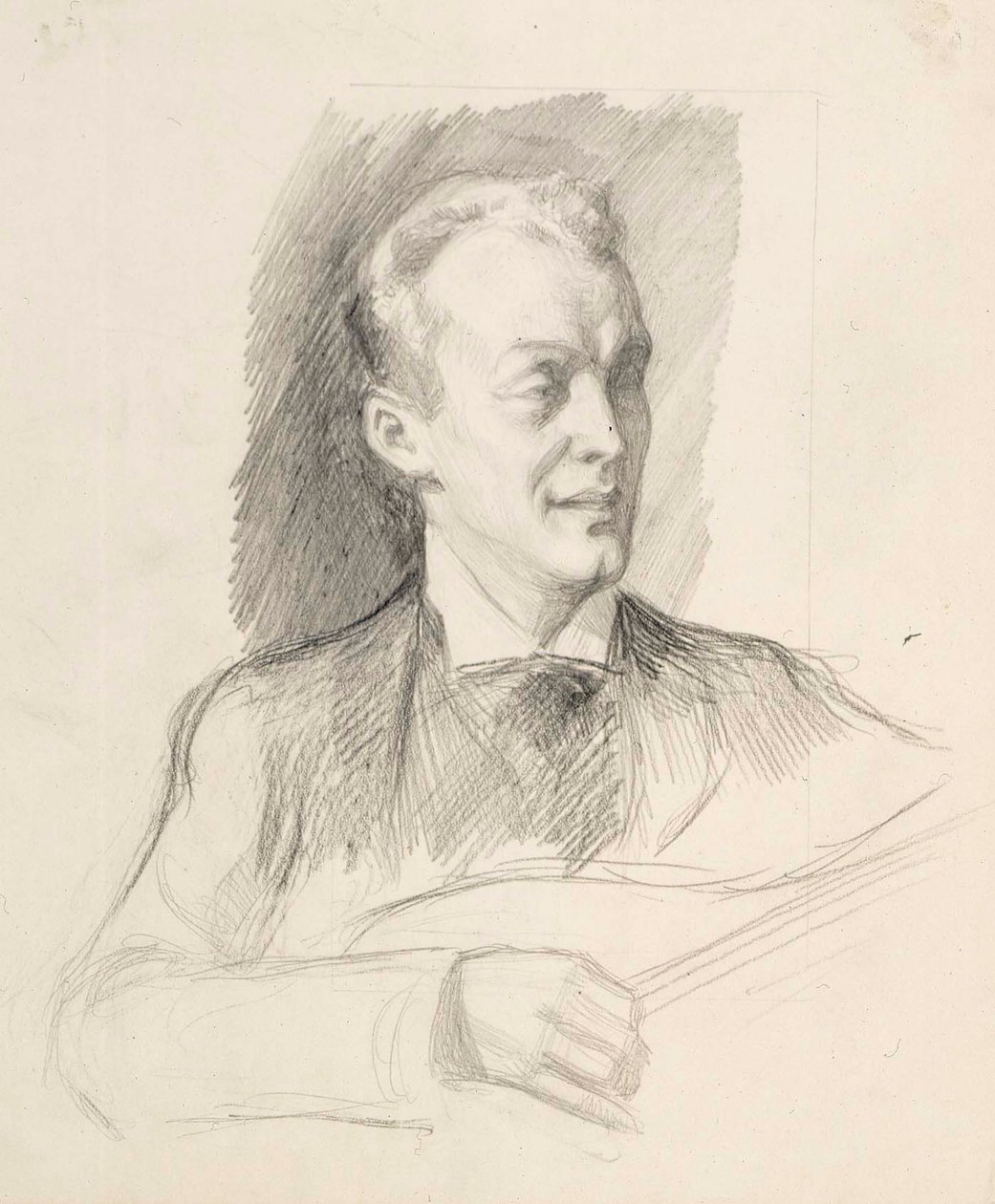 O artista Bruno Aspelin de Albert Edelfelt