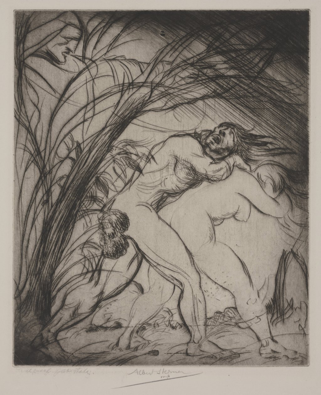 Expulsão (ponto seco) de Albert Edward Sterner