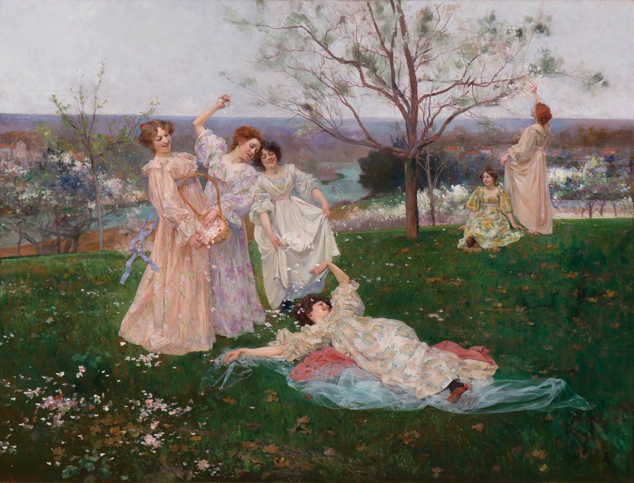 Flores da Primavera, c.1897 de Albert Emile Artigue