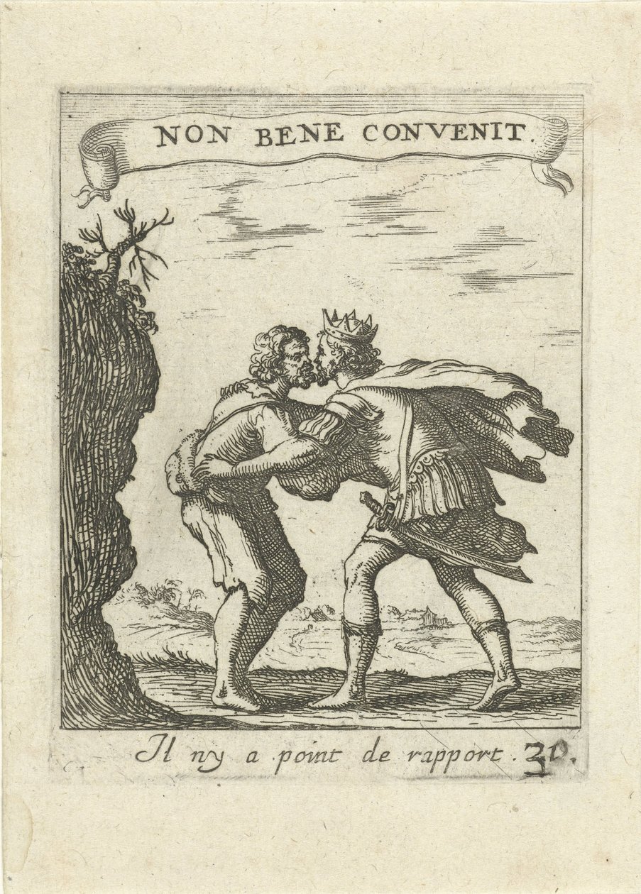 Mendigo e Rei Moralizing Love Emblems (título da série) Devises et emblesmes d