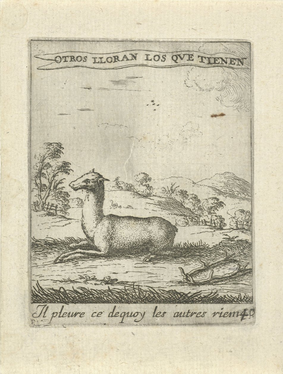 Liggend hert
Moraliserende liefdesemblemen (título da série)
Moraliserende liefdesemblemen (título da série) de Albert Flamen