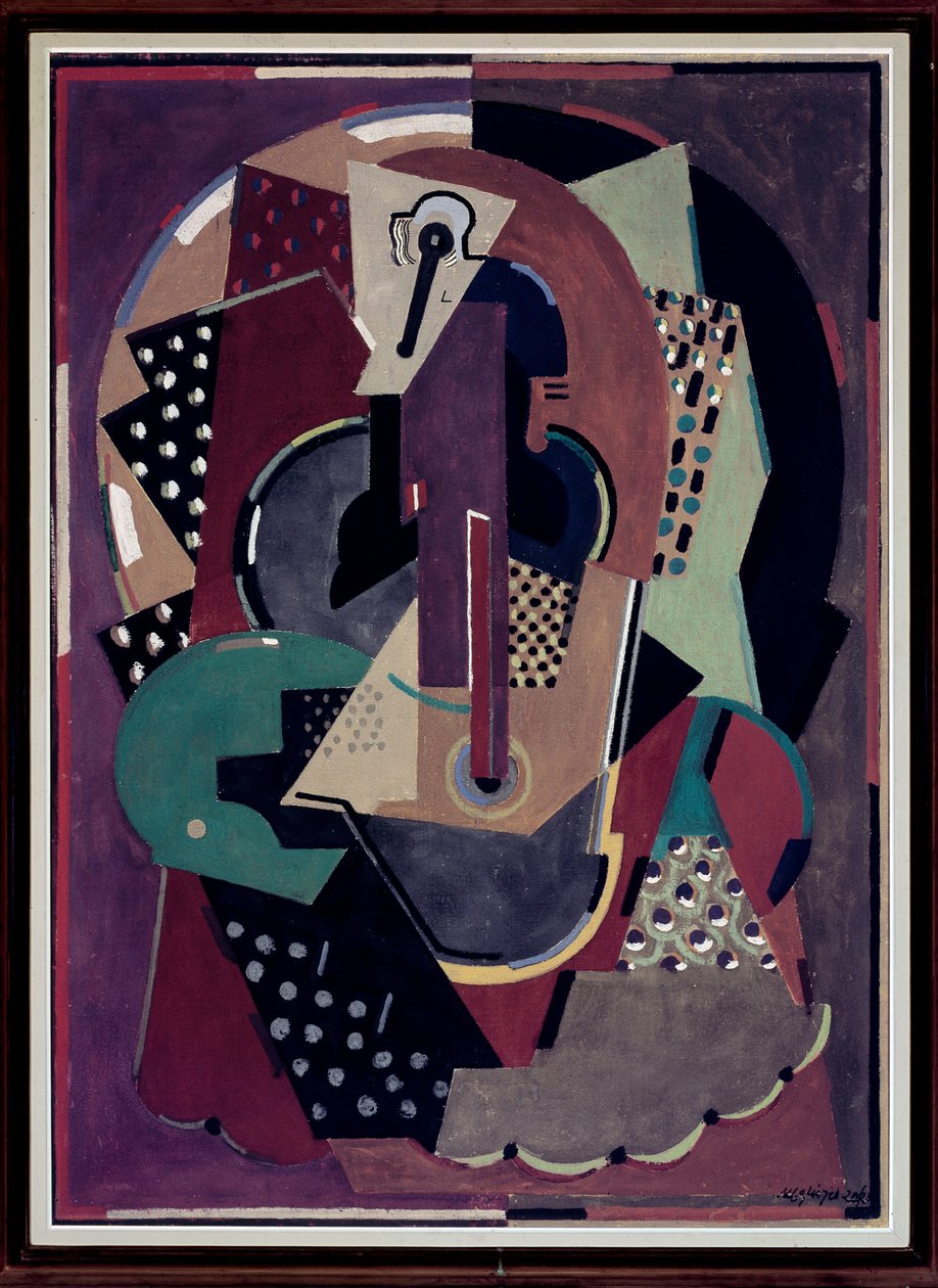 Composição (óleo sobre tela) de Albert Gleizes