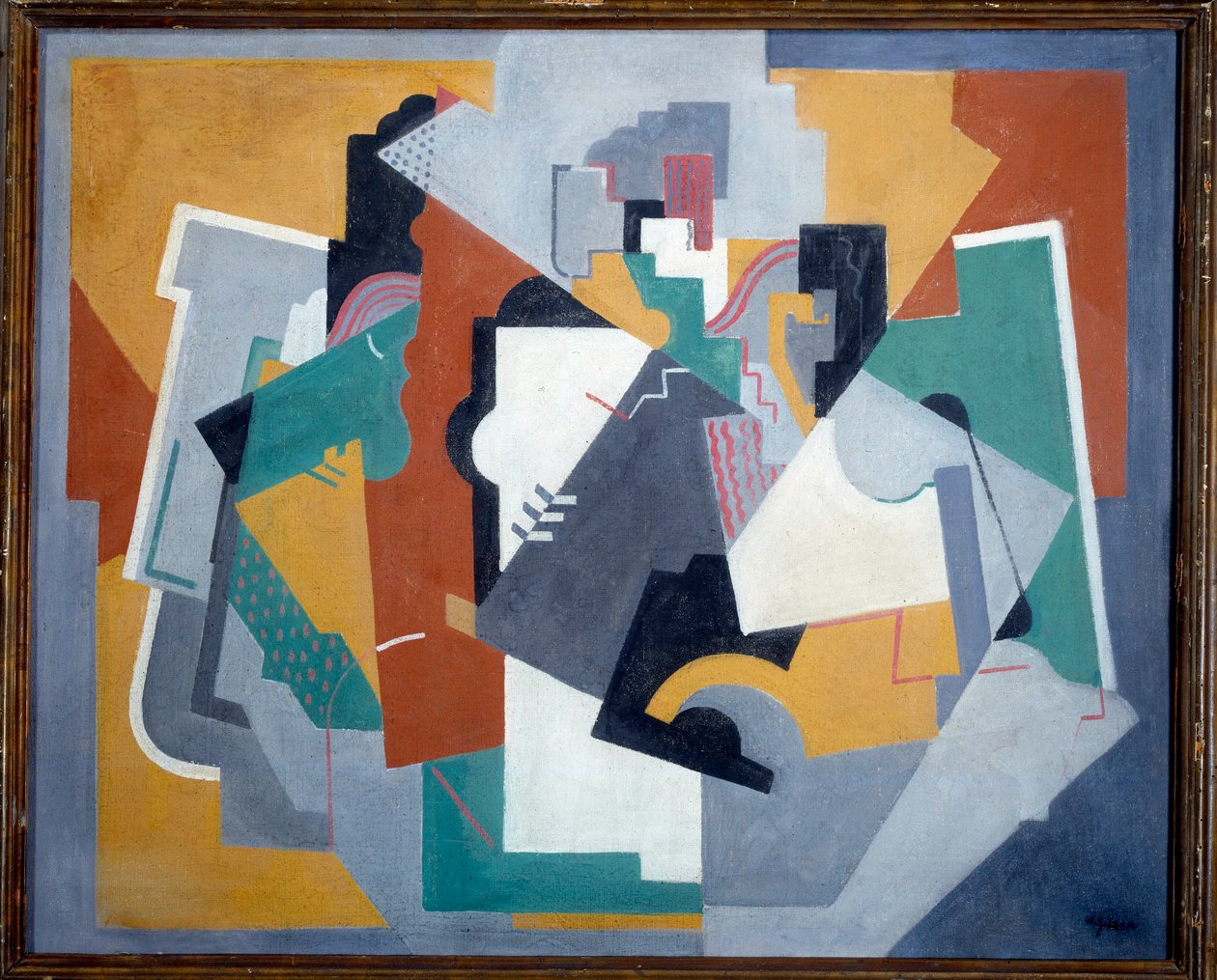 Composição, século XX (óleo sobre tela) de Albert Gleizes