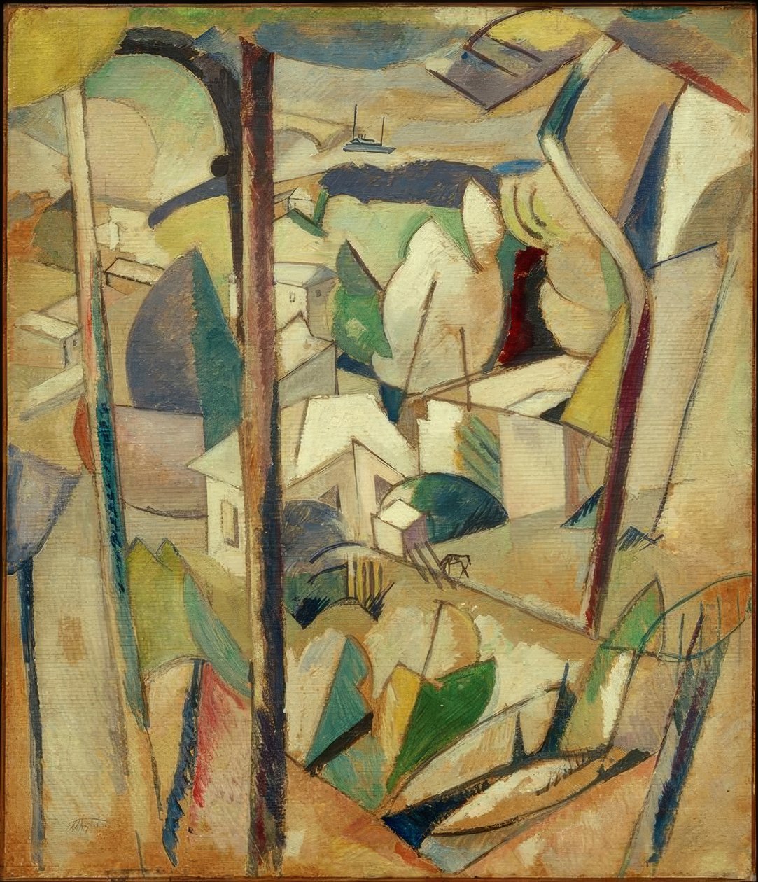 Paisagem nas Bermudas de Albert Gleizes