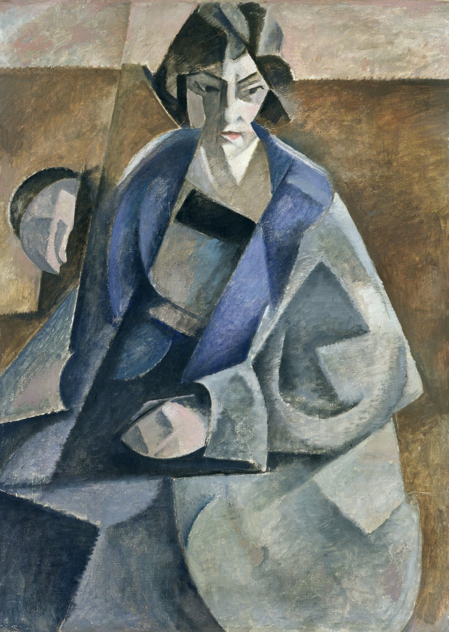Retrato de uma mulher de Albert Gleizes