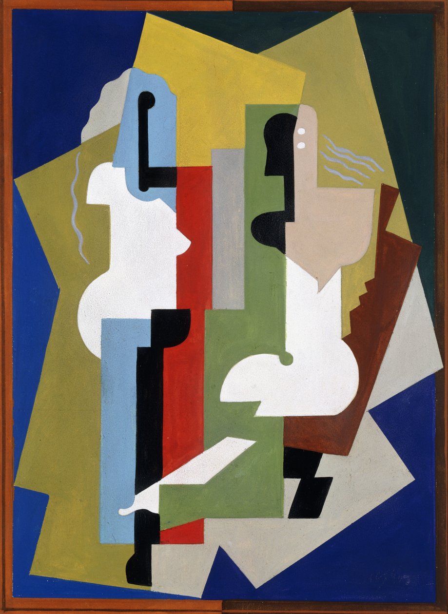 Two Nudes; Deux Nus de Albert Gleizes