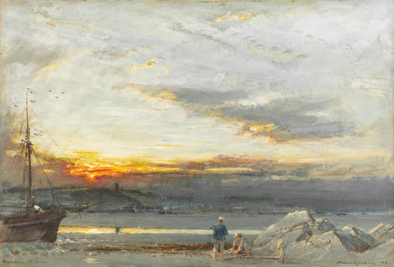 Appledore, N Devon de Albert Goodwin