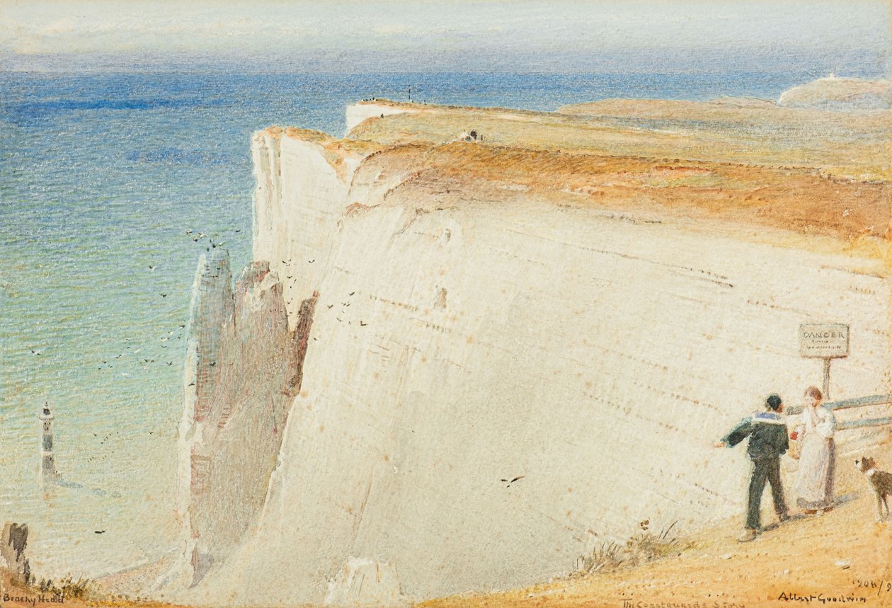 Beachy Head - A história da guarda costeira de Albert Goodwin