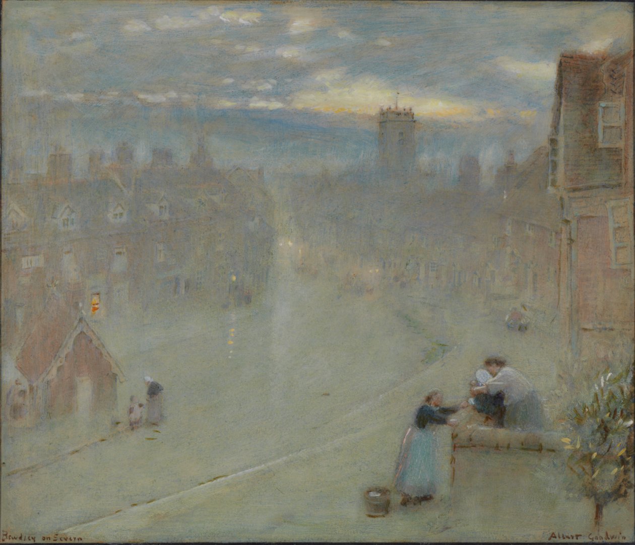 Bewdley sobre Severn de Albert Goodwin