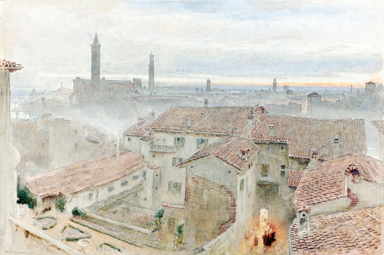 Florença de Albert Goodwin