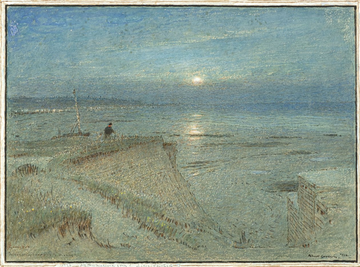 Galley Hill, a linha costeira em vias de extinção, Bexhill de Albert Goodwin