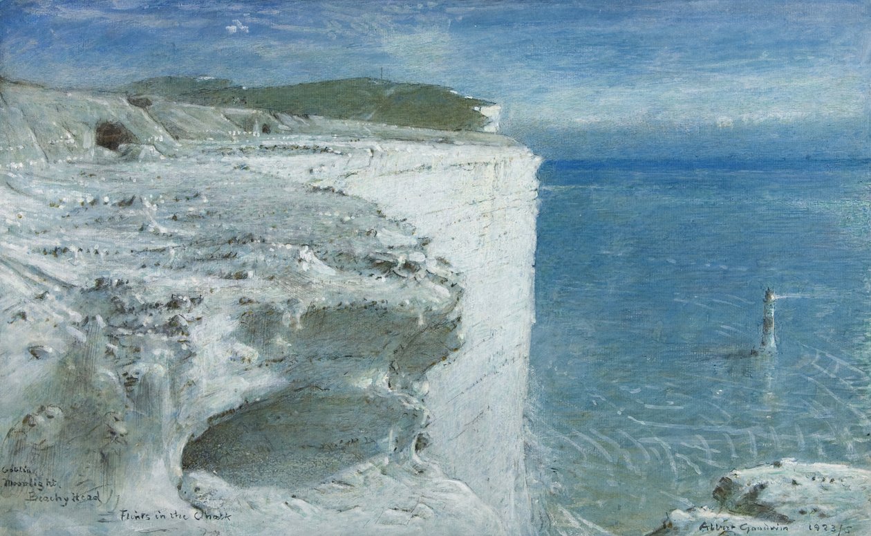 Goblin Moonlight, Beachy Head de Albert Goodwin