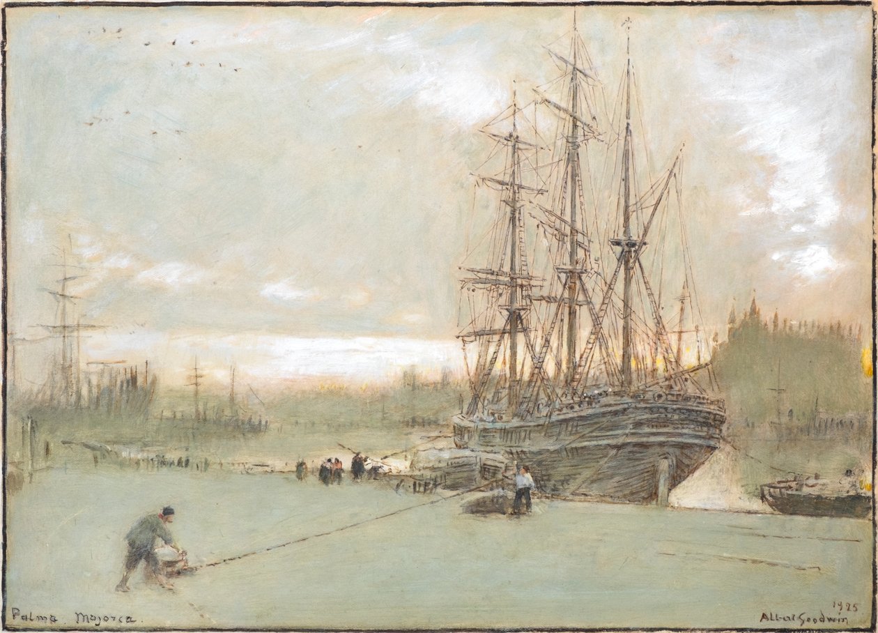 Palma, Maiorca de Albert Goodwin