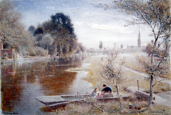 Canal de Salisbury de Albert Goodwin