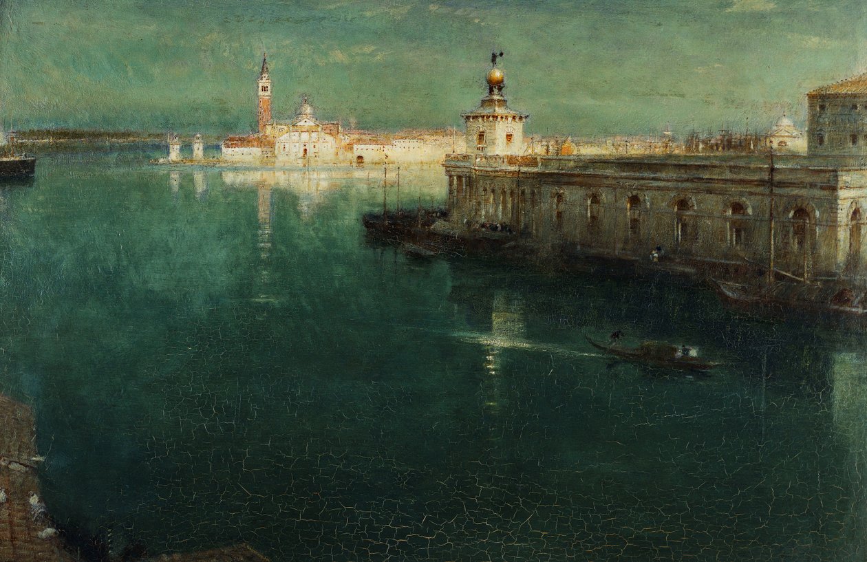 St. Giorgio do Housetops, 1905-1906 de Albert Goodwin
