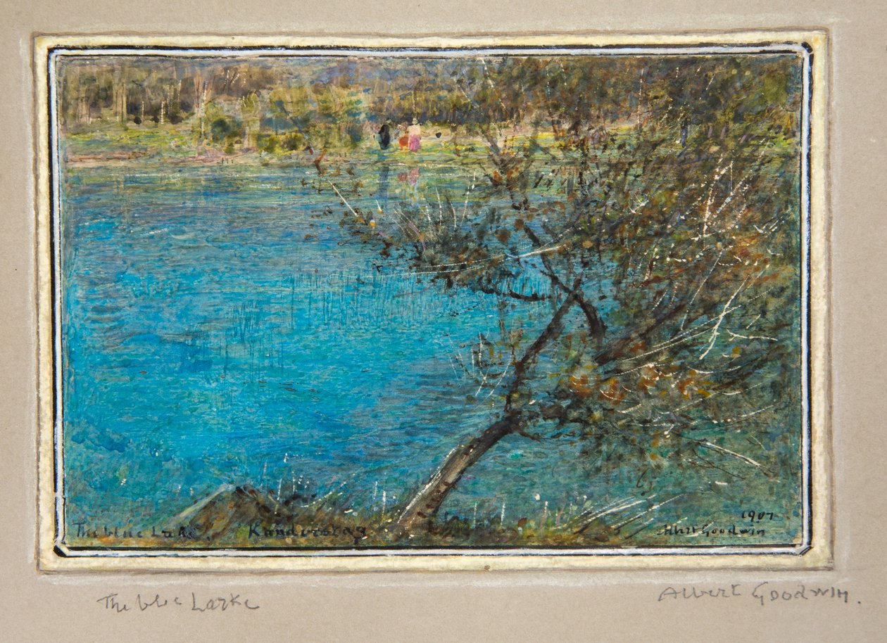 O Lago Azul, Kanderstag de Albert Goodwin
