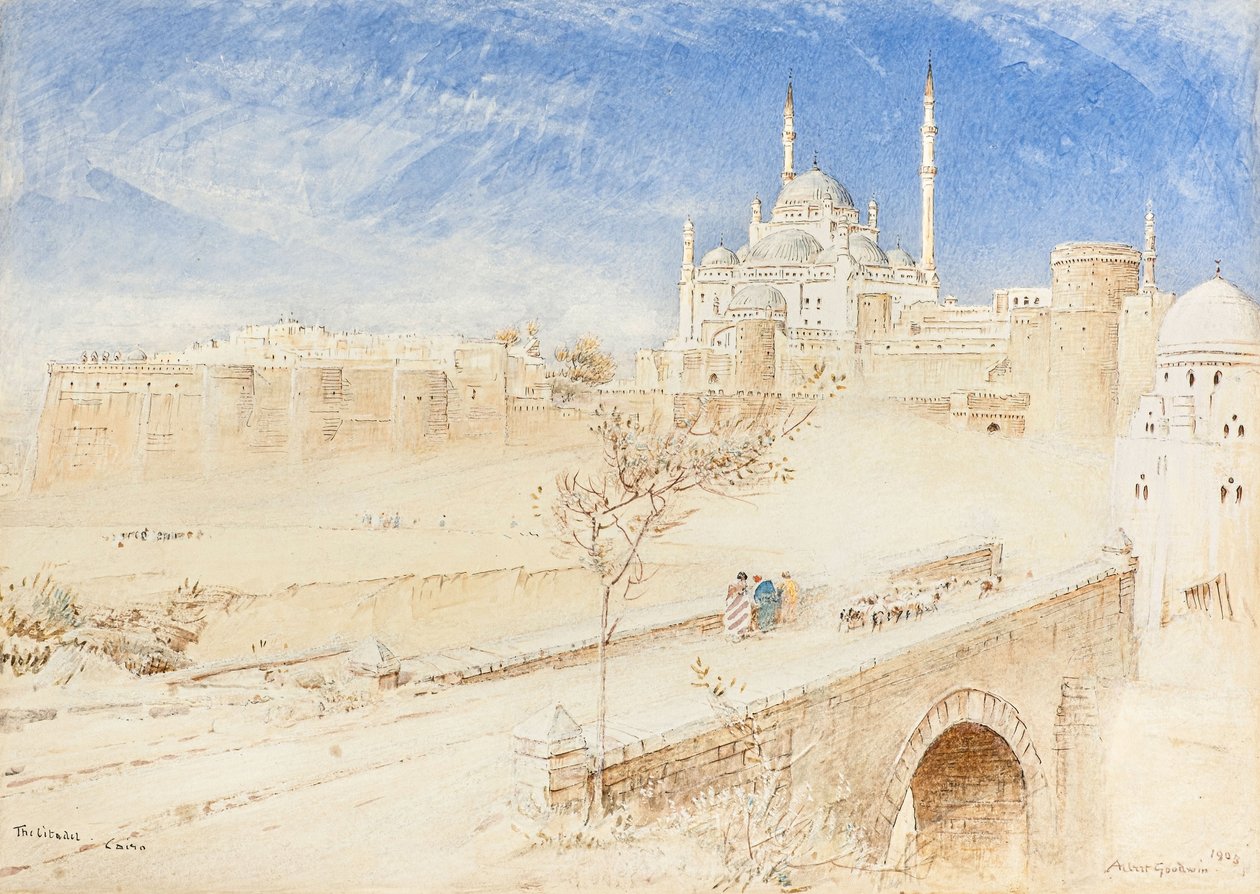 A Cidadela, Cairo de Albert Goodwin