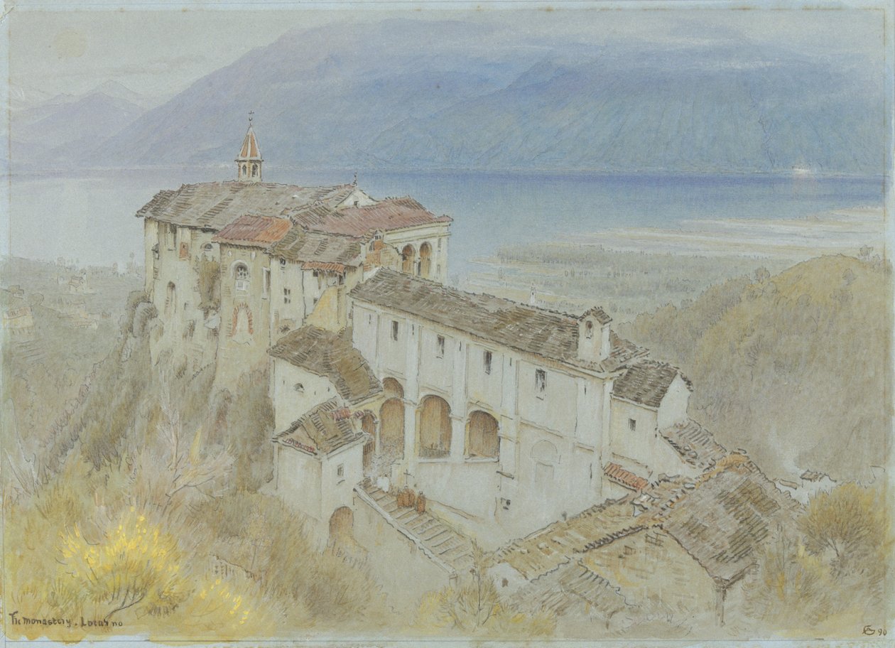 O Mosteiro, Locarno de Albert Goodwin