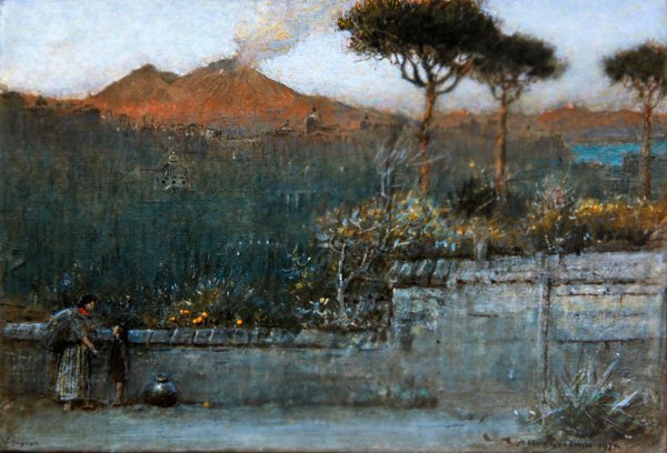 Vesúvio de Albert Goodwin