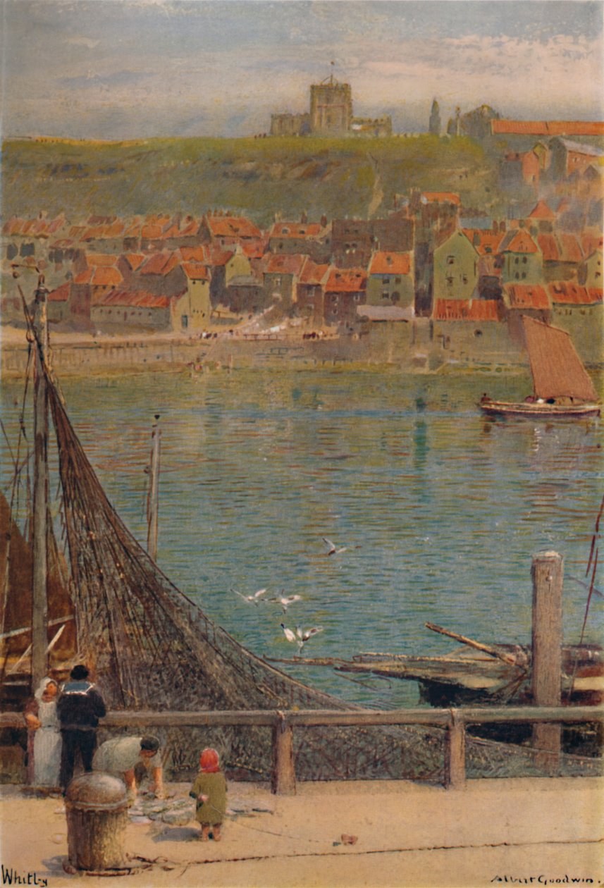 Whitby, século XIX-XX, 1935 de Albert Goodwin