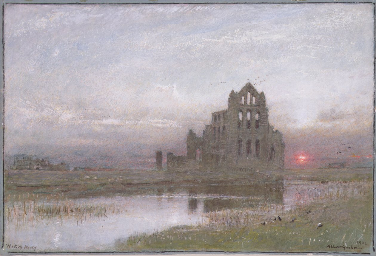 Abadia de Whitby de Albert Goodwin