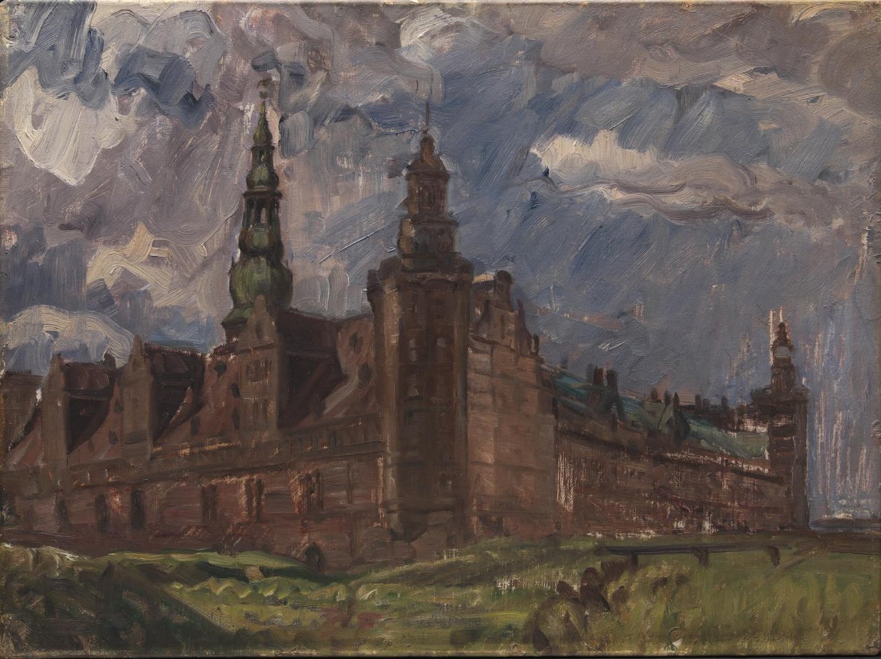 Kronborg visto do sudeste de Albert Gottschalk