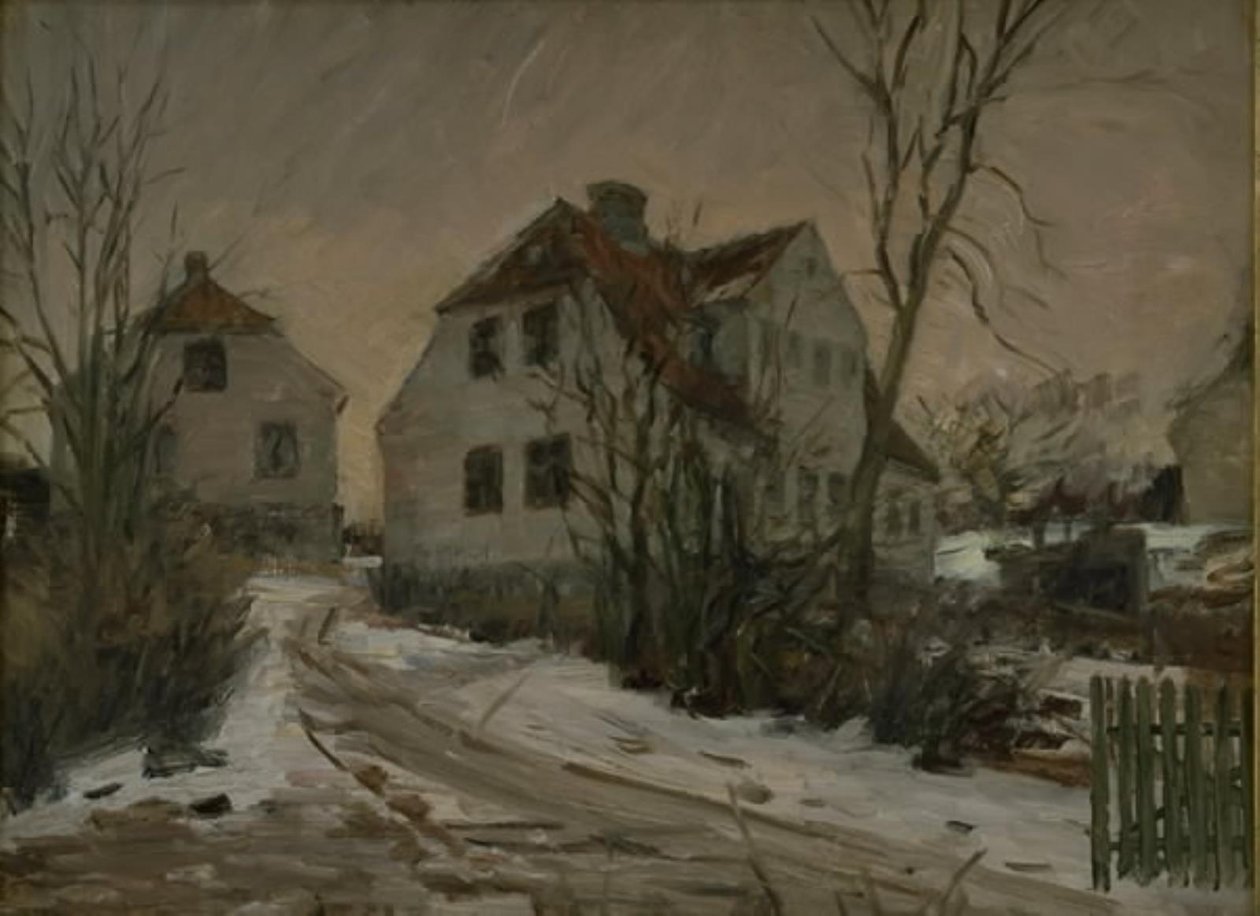 Dia de inverno em Lyngby de Albert Gottschalk
