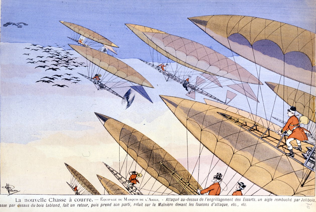 Caricatura de Albert Guillaume (1873-1942) em "L