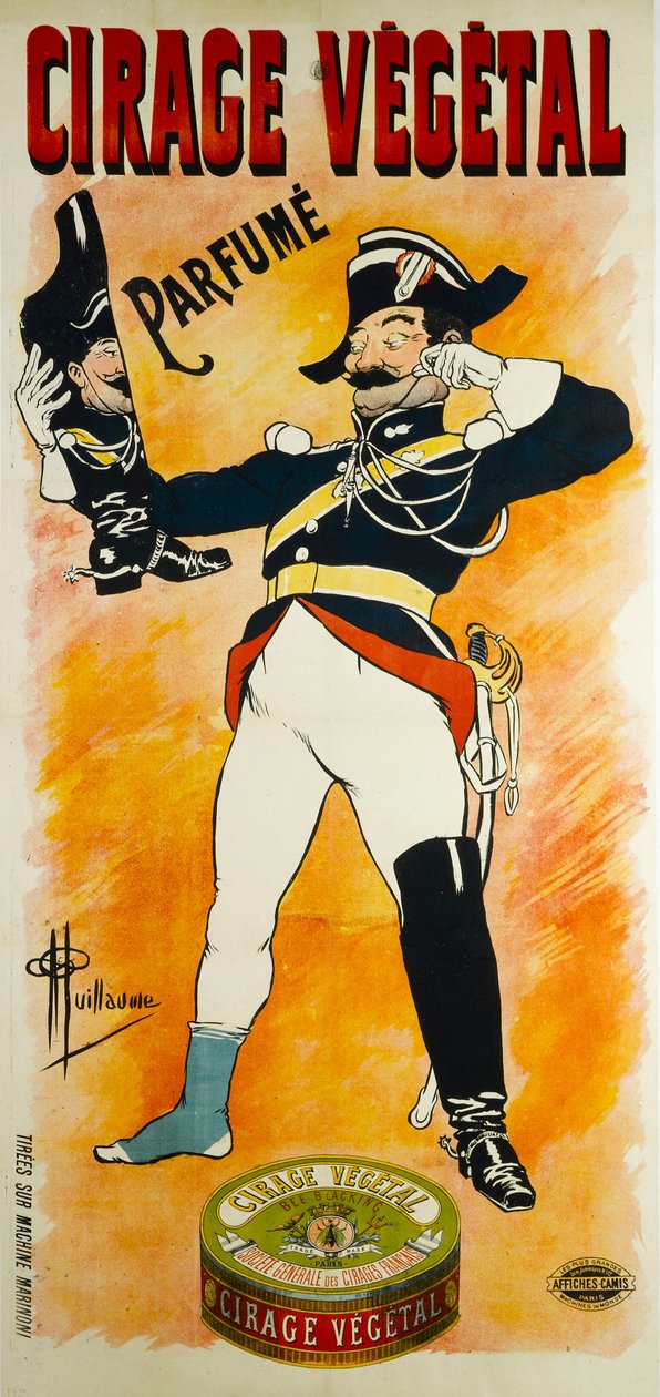 Graxa vegetal perfumada para sapatos, c. 1900. de Albert Guillaume
